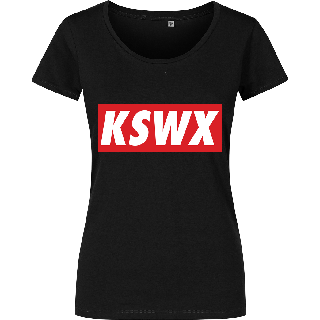KunaiSweeX KunaiSweeX - KSWX T-Shirt Girlshirt schwarz