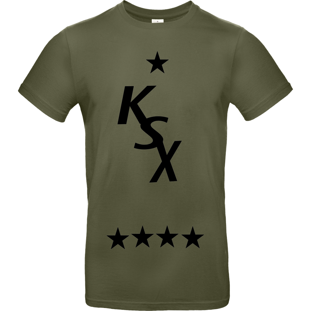 KunaiSweeX KunaiSweeX - KSX T-Shirt B&C EXACT 190 - Khaki