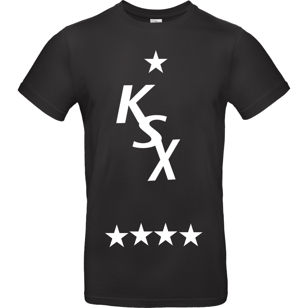 KunaiSweeX KunaiSweeX - KSX T-Shirt B&C EXACT 190 - Black