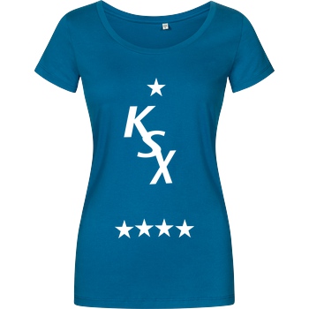 KunaiSweeX KunaiSweeX - KSX T-Shirt Girlshirt petrol