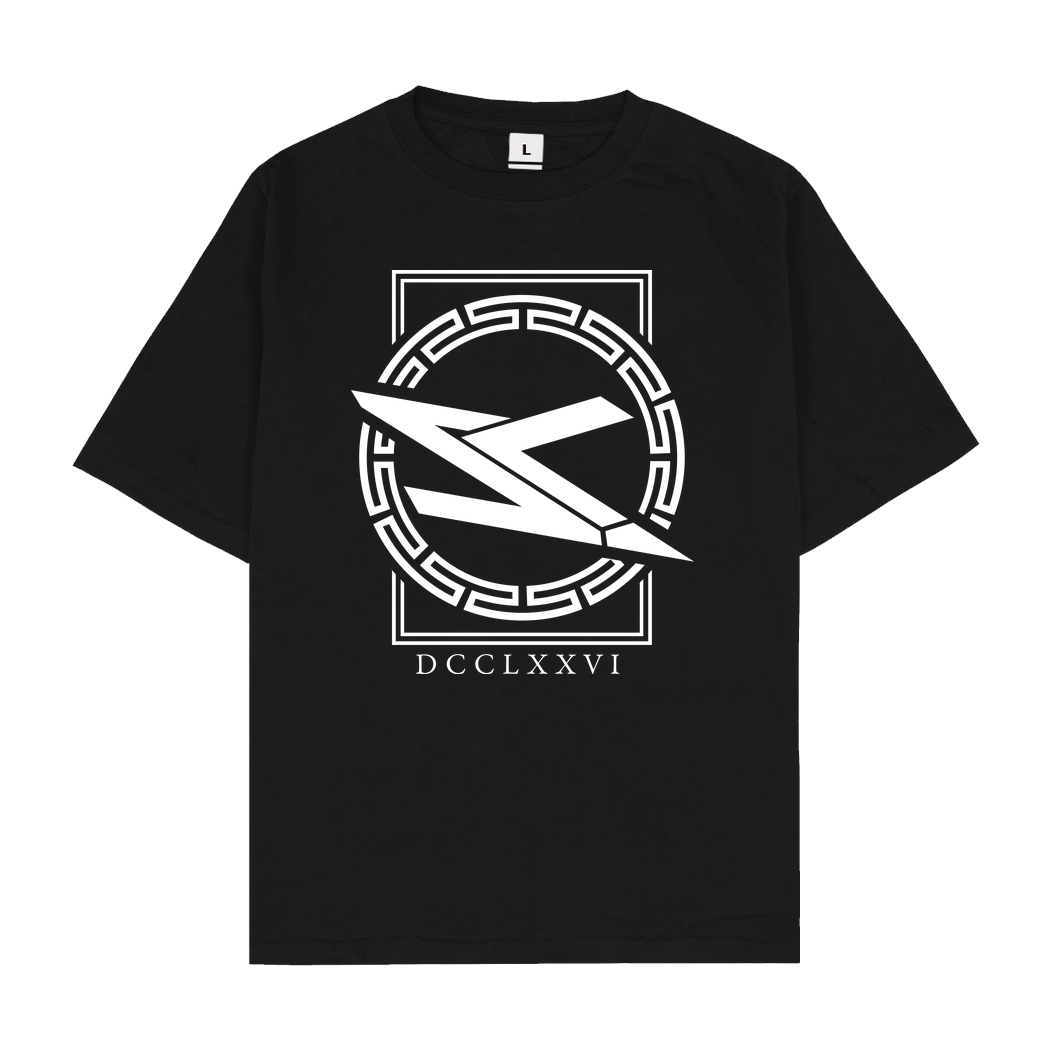 Lexx776 | SkilledLexx Lexx776 - DCCLXXVI T-Shirt Oversize T-Shirt - Black