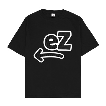 Minecraftexpertde MinecraftExpertDE - eZ T-Shirt Oversize T-Shirt - Black