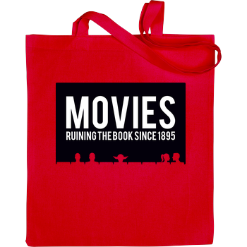 Movies - ruining the book since 1895 Bag Red
