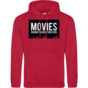 Movies - ruining the book since 1895 JH Hoodie - red