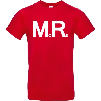 MrMoregame MrMore - MrMore T-Shirt B&C EXACT 190 - Red