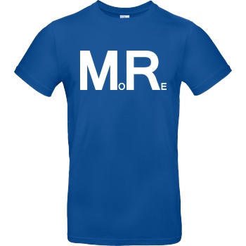 MrMoregame MrMore - MrMore T-Shirt B&C EXACT 190 - Royal Blue