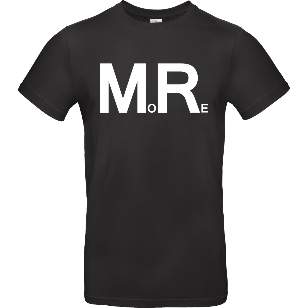 MrMoregame MrMore - MrMore T-Shirt B&C EXACT 190 - Black