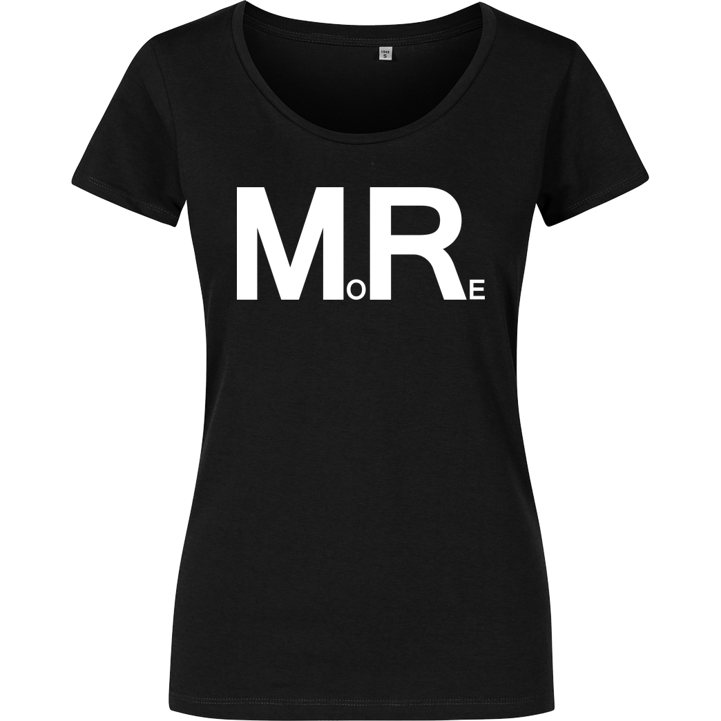MrMoregame MrMore - MrMore T-Shirt Girlshirt schwarz
