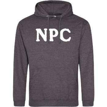 NPC JH Hoodie - Dark heather grey