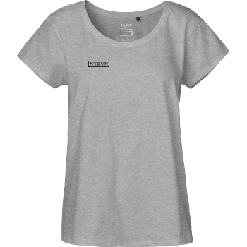 MarselSkorpion NTRVN - NTRVN T-Shirt Fairtrade Loose Fit Girlie - heather grey