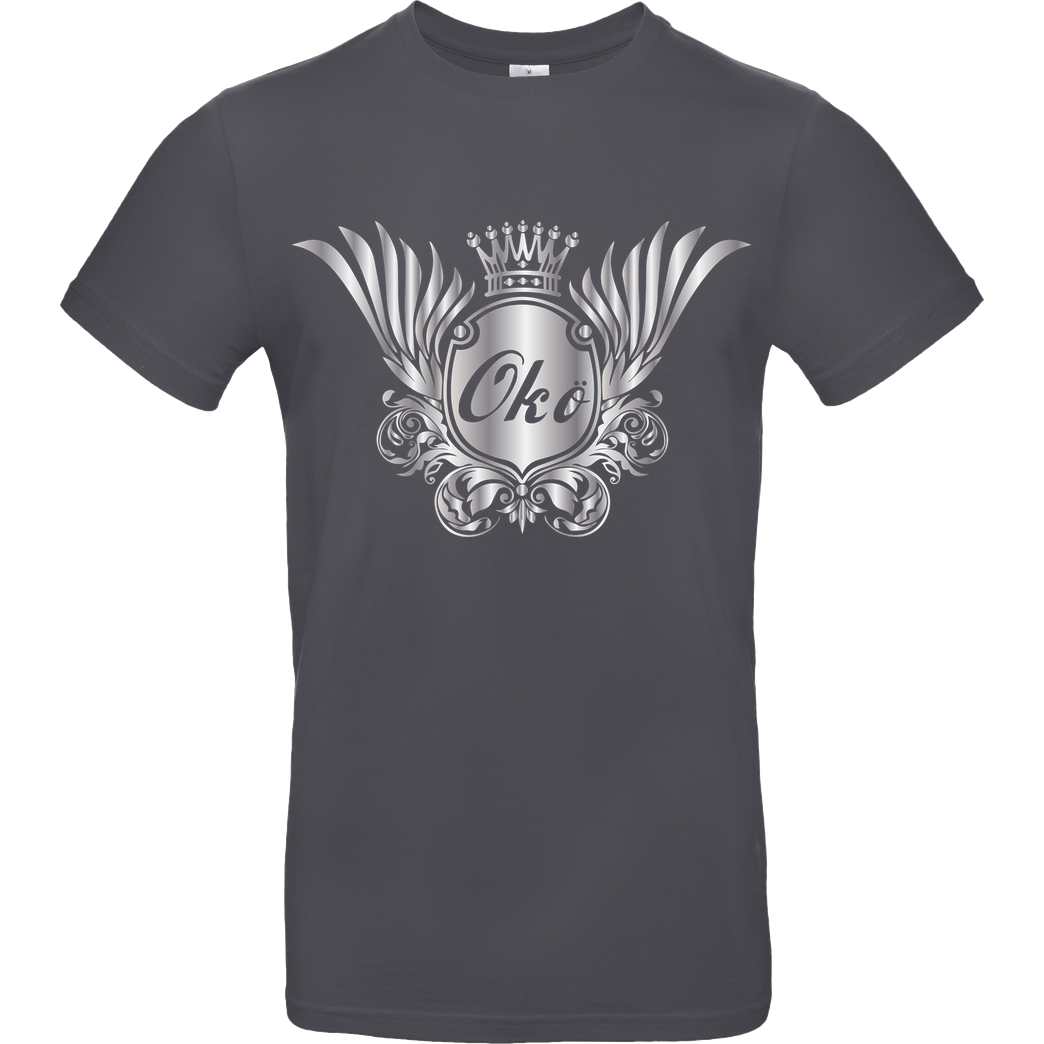 RoyaL RoyaL - Okö silber T-Shirt B&C EXACT 190 - Dark Grey