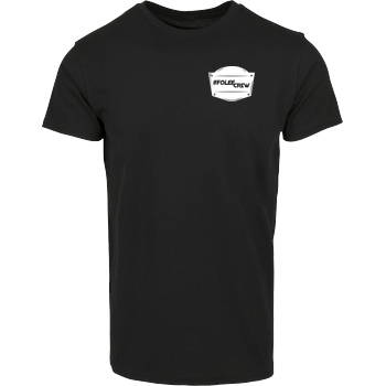 Achsel Folee Achsel Folee - Folee Crew T-Shirt House Brand T-Shirt - Black