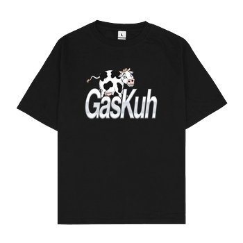 Achsel Folee Achsel Folee - GasKuh T-Shirt Oversize T-Shirt - Black
