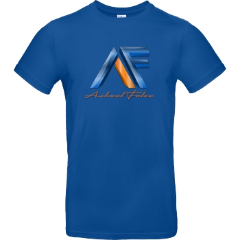Achsel Folee Achsel Folee - Logo T-Shirt B&C EXACT 190 - Royal Blue