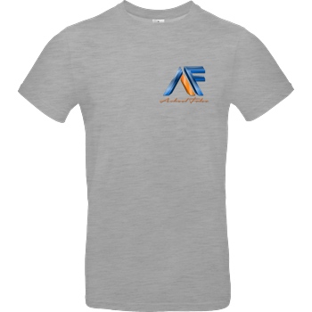 Achsel Folee Achsel Folee - Logo Pocket T-Shirt B&C EXACT 190 - heather grey