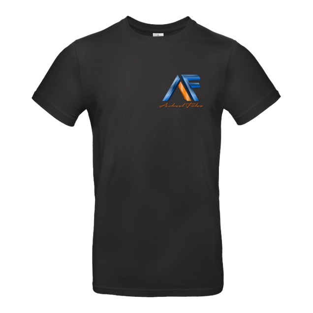 Achsel Folee - Achsel Folee - Logo Pocket - T-Shirt - B&C EXACT 190 - Black