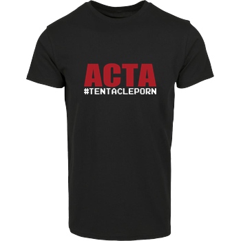 None ACTA #tentacleporn T-Shirt House Brand T-Shirt - Black