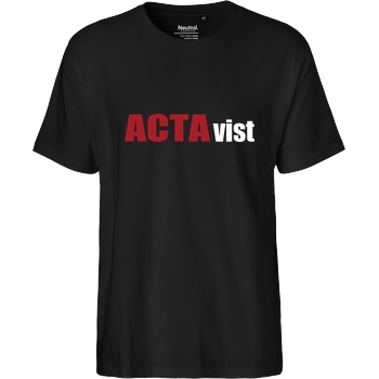 None ACTAvist T-Shirt Fairtrade T-Shirt - black