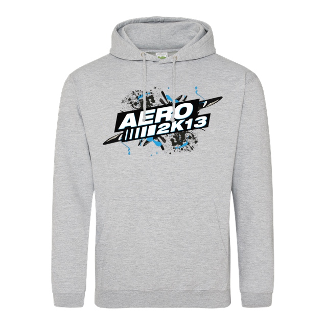 Aero2k13 - Aero2k13 - Logo - Sweatshirt - JH Hoodie - Heather Grey