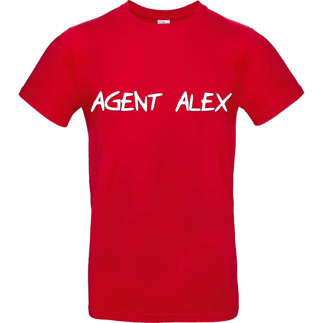 Agent Alex Agent Alex - Handwriting T-Shirt B&C EXACT 190 - Red