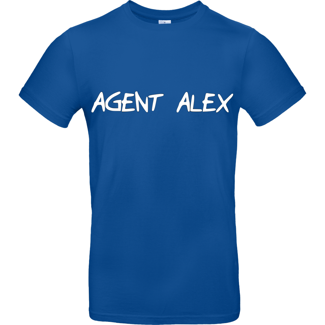 Agent Alex Agent Alex - Handwriting T-Shirt B&C EXACT 190 - Royal Blue