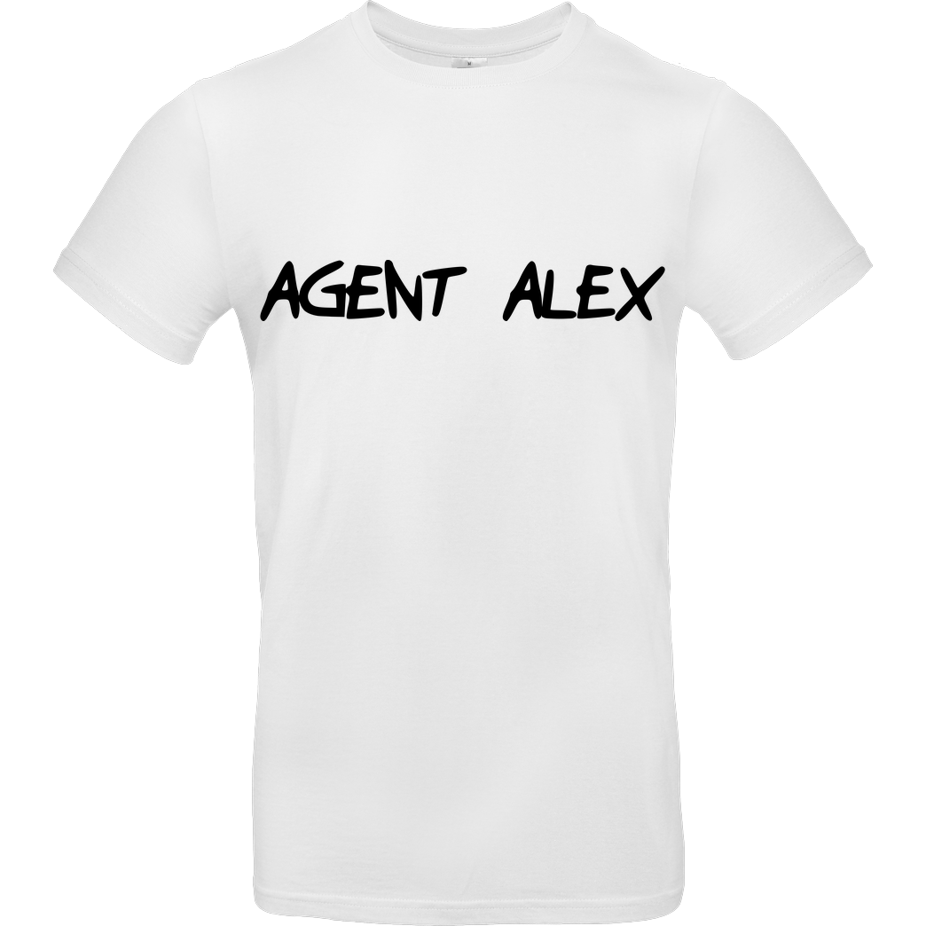 Agent Alex Agent Alex - Handwriting T-Shirt B&C EXACT 190 -  White