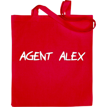 Agent Alex - Handwriting Bag Red