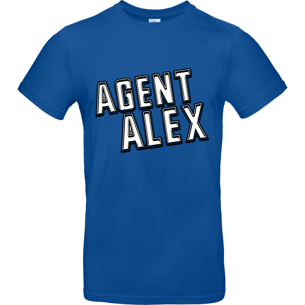 Agent Alex Agent Alex - Logo T-Shirt B&C EXACT 190 - Royal Blue