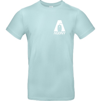 AgOnY Agony - Logo T-Shirt B&C EXACT 190 - Mint