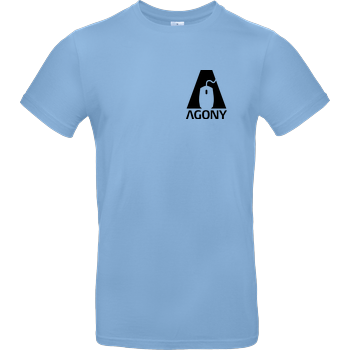 Agony - Logo B&C EXACT 190 - Sky Blue
