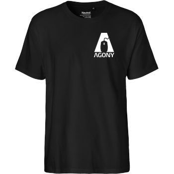 Agony - Logo Fairtrade T-Shirt - black