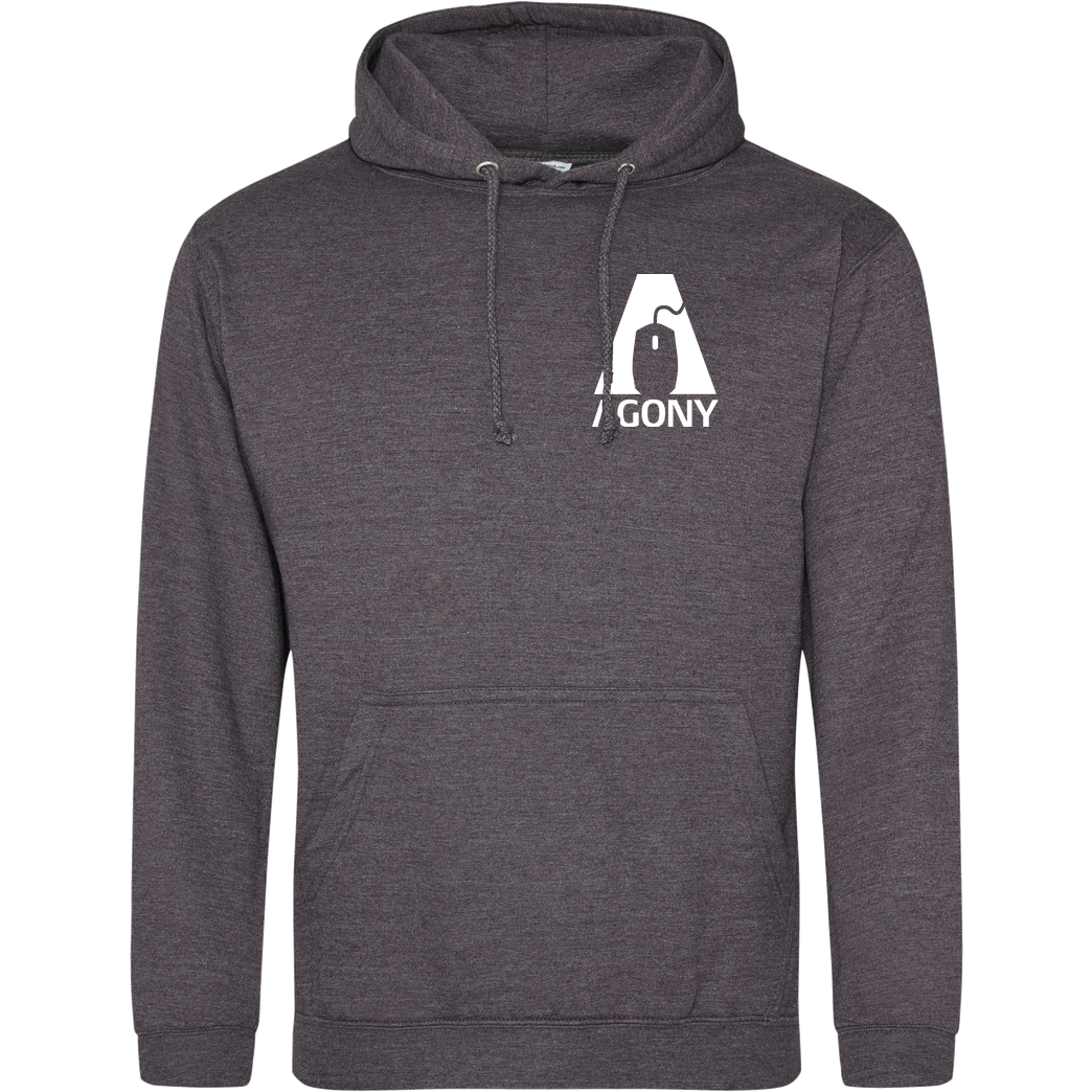 AgOnY Agony - Logo Sweatshirt JH Hoodie - Dark heather grey