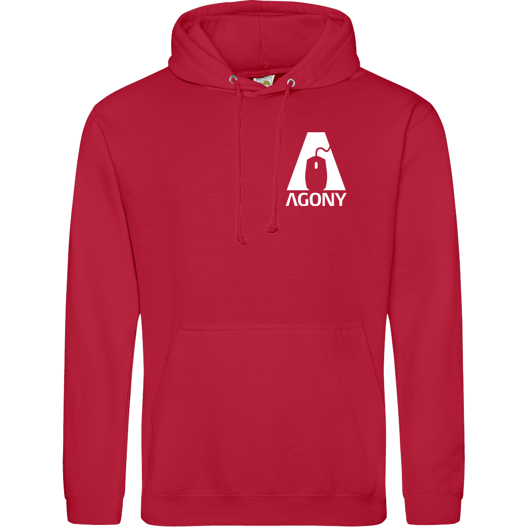 AgOnY Agony - Logo Sweatshirt JH Hoodie - red