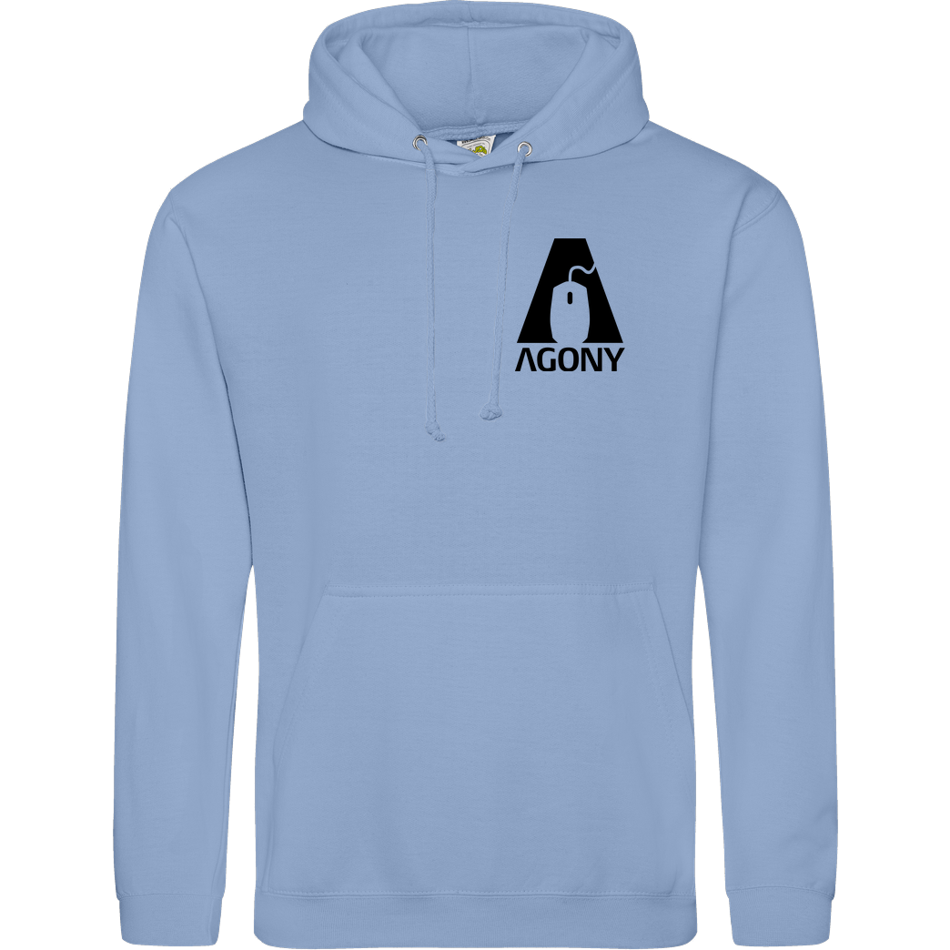 AgOnY Agony - Logo Sweatshirt JH Hoodie - sky blue