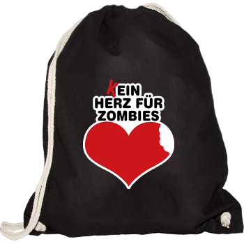 AhrensburgAlex - (K)ein Herz für Zombies Gymsac schwarz