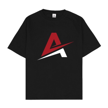 AhrensburgAlex AhrensburgAlex - Logo T-Shirt Oversize T-Shirt - Black