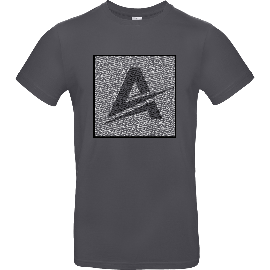 AhrensburgAlex AhrensburgAlex - Moin Moin T-Shirt B&C EXACT 190 - Dark Grey
