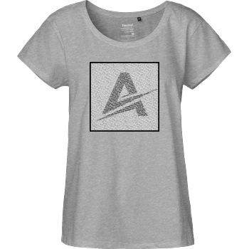 AhrensburgAlex AhrensburgAlex - Moin Moin T-Shirt Fairtrade Loose Fit Girlie - heather grey