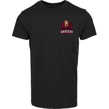 Akkcess' Akkcessoires Akkcess - Akkcess Logo pocket print T-Shirt House Brand T-Shirt - Black