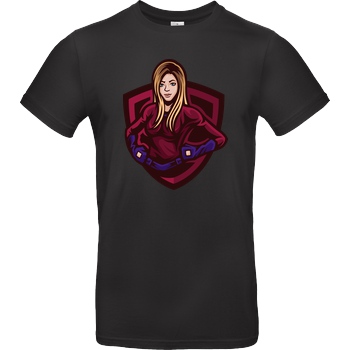 Akkcess' Akkcessoires Akkcess - Avatar Logo chest print T-Shirt B&C EXACT 190 - Black