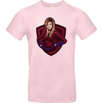 Akkcess' Akkcessoires Akkcess - Avatar Logo chest print T-Shirt B&C EXACT 190 - Light Pink