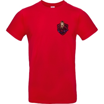 Akkcess' Akkcessoires Akkcess - Avatar Logo pocket print T-Shirt B&C EXACT 190 - Red