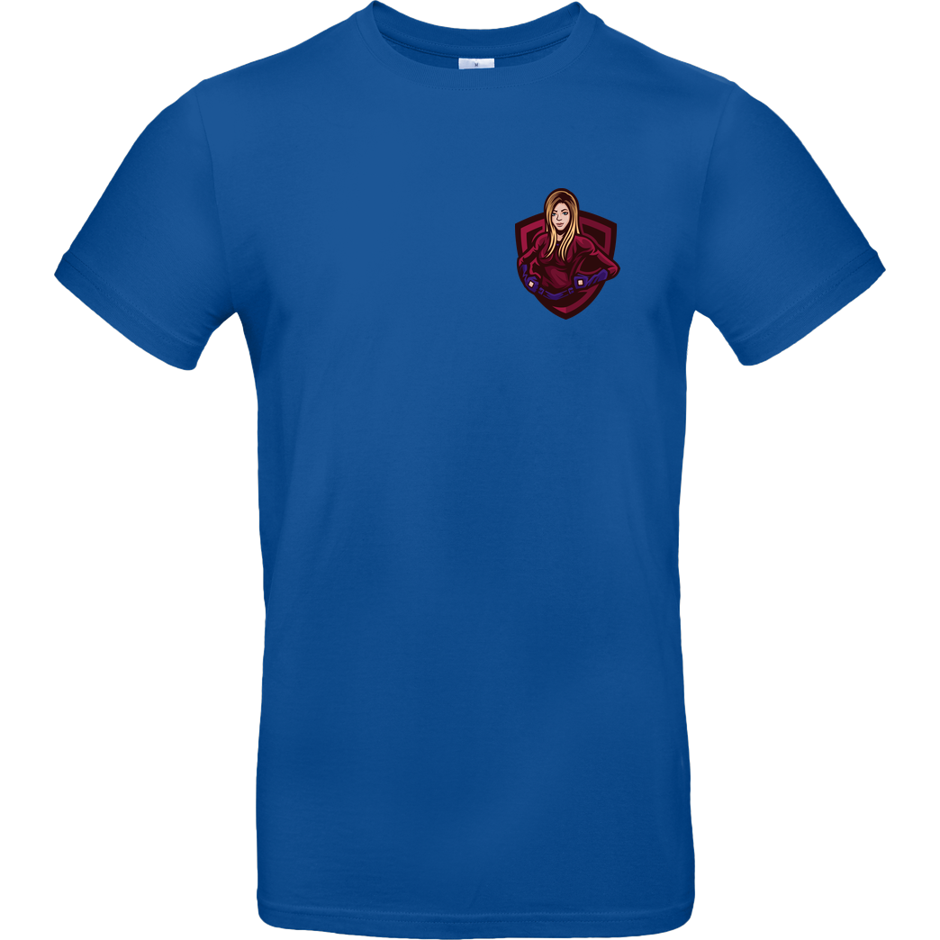Akkcess' Akkcessoires Akkcess - Avatar Logo pocket print T-Shirt B&C EXACT 190 - Royal Blue