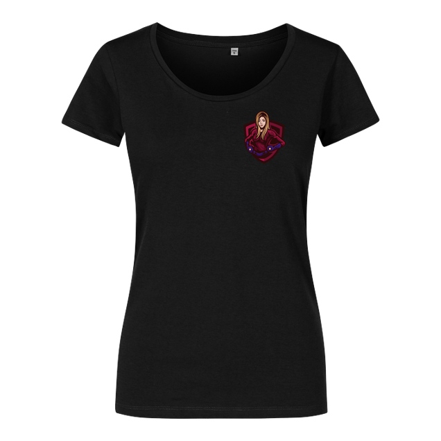 Akkcess' Akkcessoires - Akkcess - Avatar Logo pocket print - T-Shirt - Girlshirt schwarz