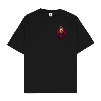 Akkcess - Avatar Logo pocket print Oversize T-Shirt - Black