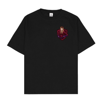 Akkcess' Akkcessoires Akkcess - Avatar Logo pocket print T-Shirt Oversize T-Shirt - Black