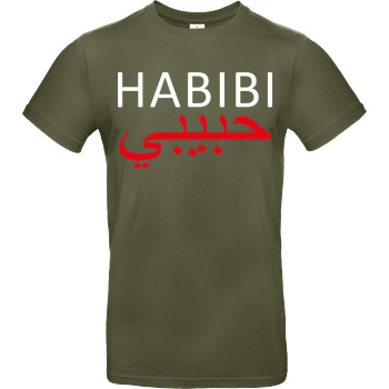 ALI ALI - Habibi T-Shirt B&C EXACT 190 - Khaki