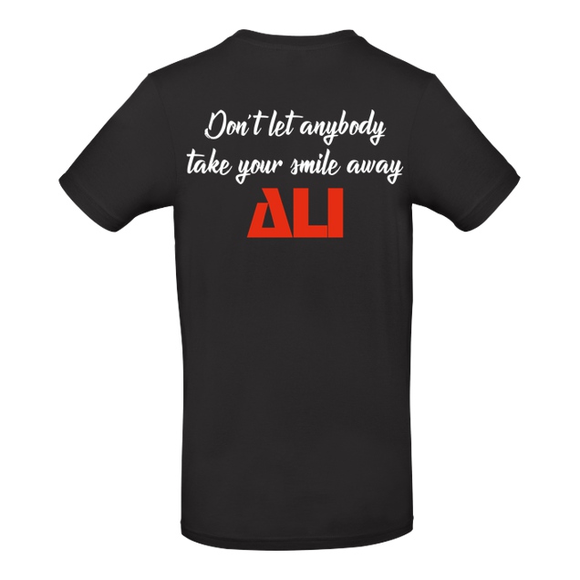 ALI - ALI - Habibi - T-Shirt - B&C EXACT 190 - Black