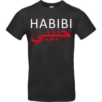 ALI ALI - Habibi T-Shirt B&C EXACT 190 - Black