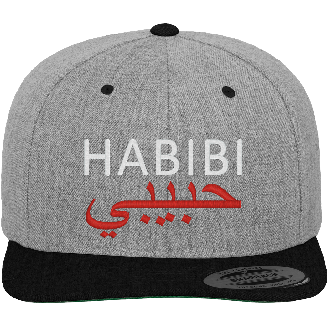 ALI ALI - Habibi Cap Cap Cap heather grey/black